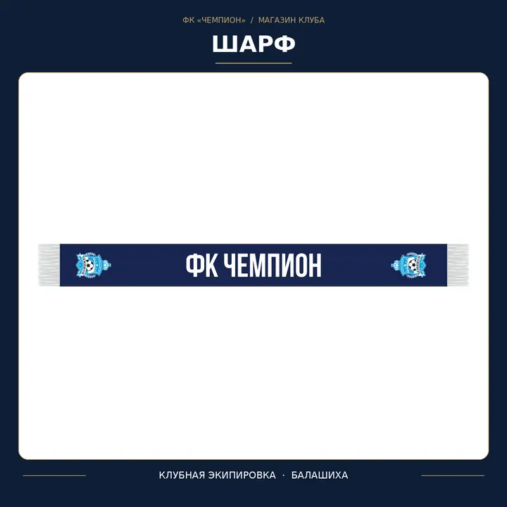 Шарф ФК «Чемпион»